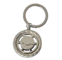 Kirsite metal keychain keyring