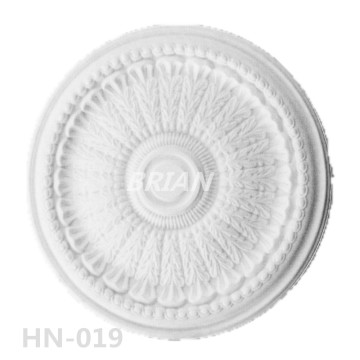 Waterproof home decorative PU ceiling medallions rosette