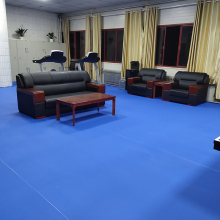 new table tennis court floor