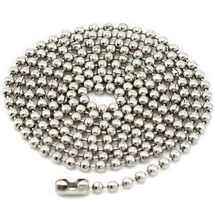 2.0mm Korea style Jewelry Necklace accessories wholesale titanium steel round bead chains