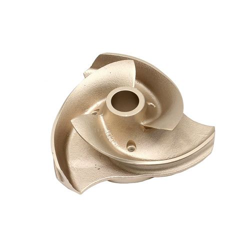 Special-shaped Impeller New Energy Auto Parts Brass Casting