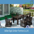 Wicker Aluminium Dining Set Rotan Chair