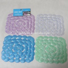 Rectangle shell anti-silp Sink Mats In Color