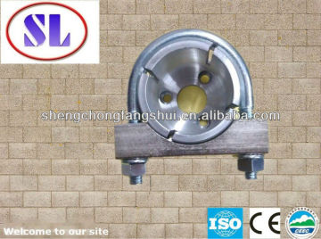 Drill clamping spare part for injection pump