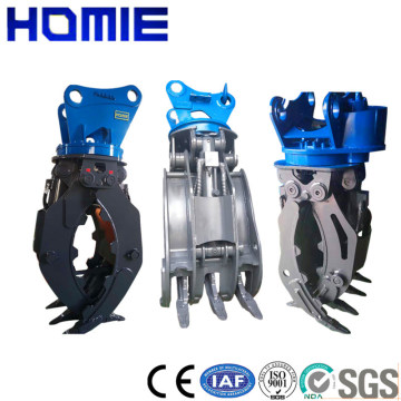 Hydraulic Rotating Rock Grapple for 4-30t Excavator Use