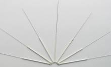 Acupuncture Needles with Silver Handles