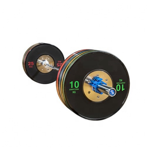 JW Wholesale New Color High Quality Durable Custom Logo Bumper Plates