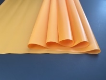 orange flexible PVC film