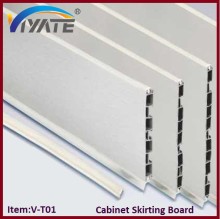 80/100/120/150mm kitchen cabinet skirting PVC kitchen skirting