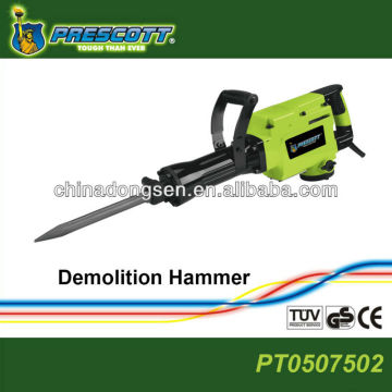 demolition hammer; 65mm demolition hammer; electric demolition hammer