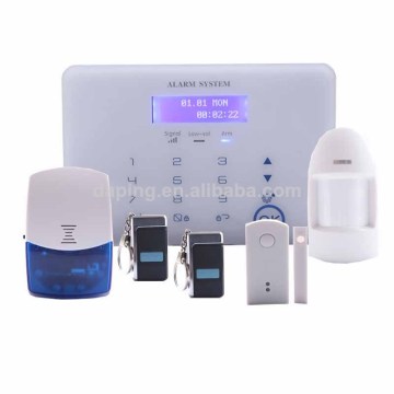 dual network home alarm system, burglar dual network home alarm