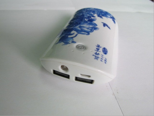 K37 Ancient Porcelain Pattern Portable Power Source