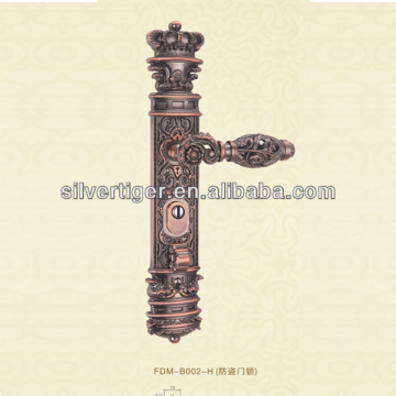 Glorious hollow-out craft door handle lock