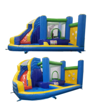 Commercial Grade PVC Outdoor Inflatable Bouncer: Bouncy Castle and Water Slides for Backyard Games