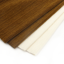 Stretch Solid Color Chenille Knitted Fabric