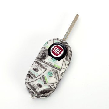 Personalized custom silicone key covers for fiat