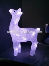 3D acrylic deer motif LED christmas light