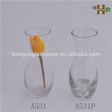 Bars Desktop Decoration Mini Glass Vase/Container