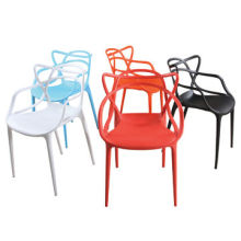 Masters Designer Modern Plastic Polypropylene Dining Chair in White
