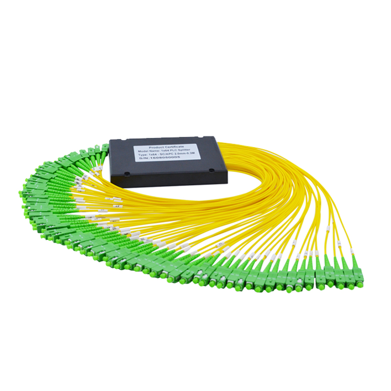 Fibra óptica 1* 64 FTTH PLC Box Splitter