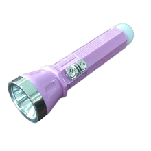 Factory Cheap Plastic Dry Battery Torch Flashlight