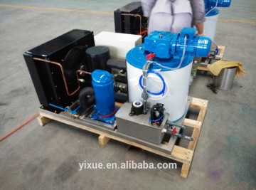 500kgs flack ice making machine for sea food display