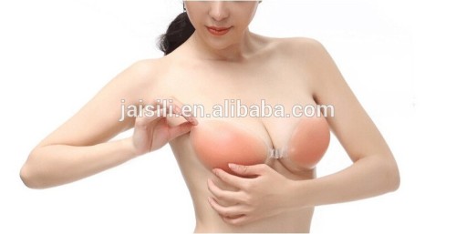 2015 Hot Sale Nude Colo Polyolefin Gel Invisible Ladies Silicone Bra For Bikini