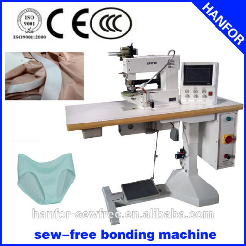 sewing free garment fold over hemming machine