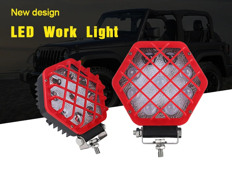 48W Epistar IP68 LED Headlight Work Light LED for Truck/Car/Offroad