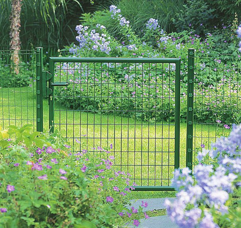 weld wire mesh security fencing gate for garden