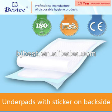 disposable hospital underpads