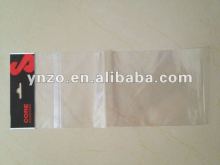 OPP hair brush bag with hanging top