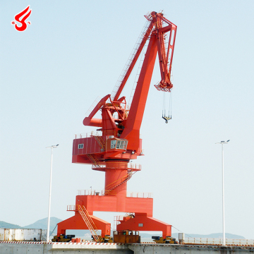 40 Ton and 50 Ton Level Luffing Portal Cranes for Harbors and Docks
