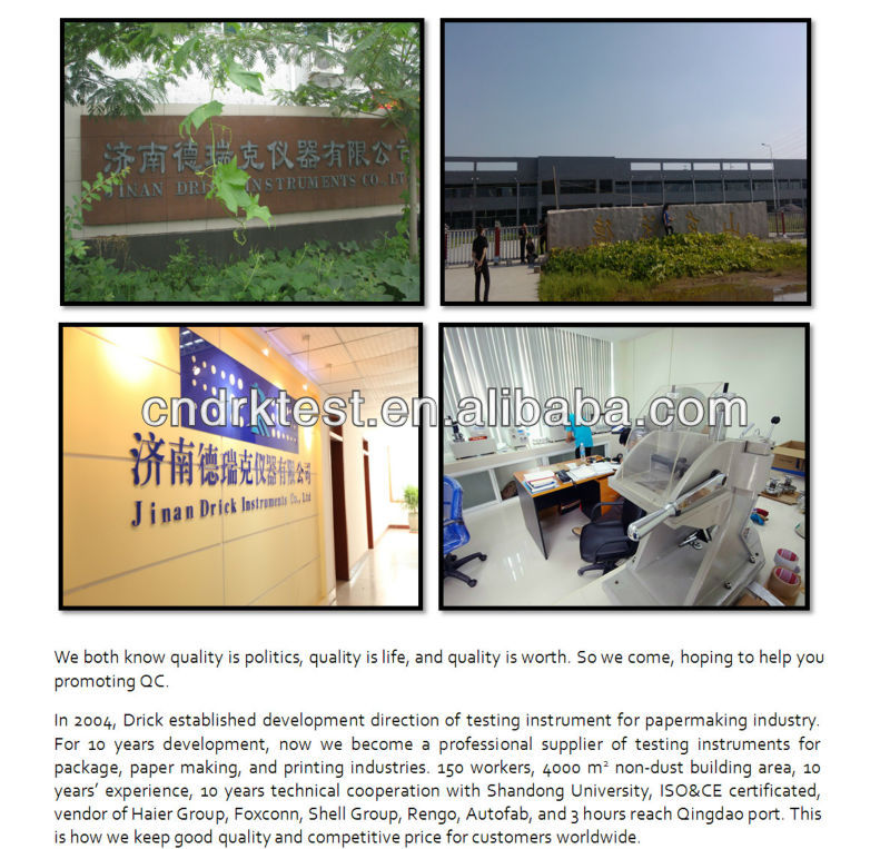 Packaging Drop Testing Machine Testing the falling impact influence of packages