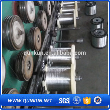 Stainless steel scourer wire with plastic spool packing