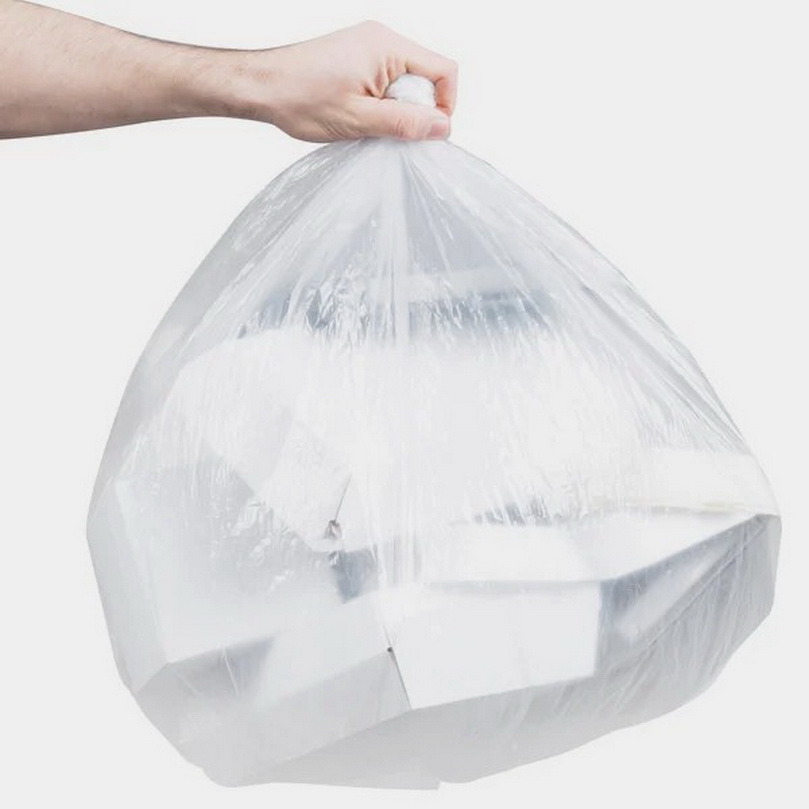 Clear Plastic Bags Home Depot Plastic Woven Sack Flex Bags