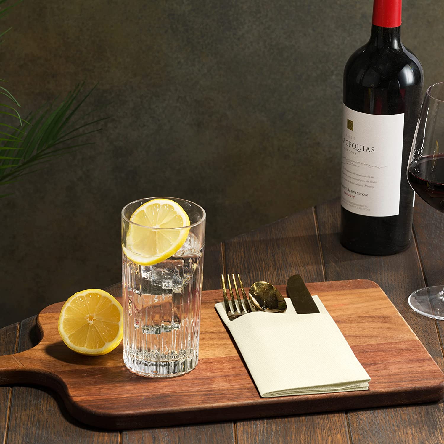 Solid color pocket napkin5