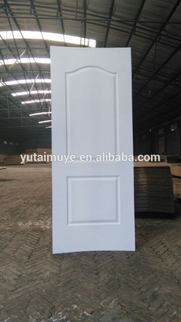 3mm wood grain white primer mould hdf door skin