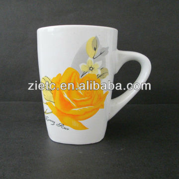 bulk packing wholesale ceramic printable coffee cup mugs for promotion with customized logo