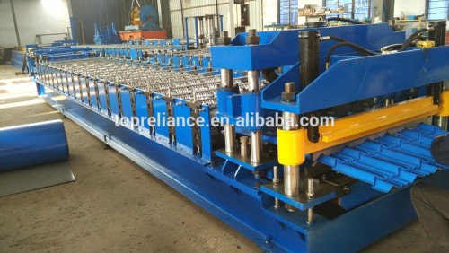 Glazed Roofing Sheet Tile Making Roll Forming Machine