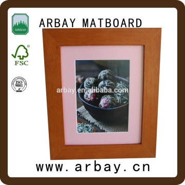 high quality pink decorative frame corners 16x20 frame with mat picture frames