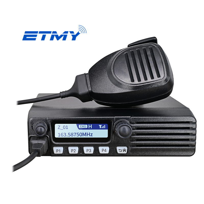 Etmy ET-M90D DMR Digital mobile GPS vehicle Radio transceiver small digital mobile radio for transportation logistics