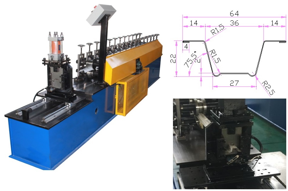 Steel Omega Profile Roll Ο πρώην εξοπλισμός