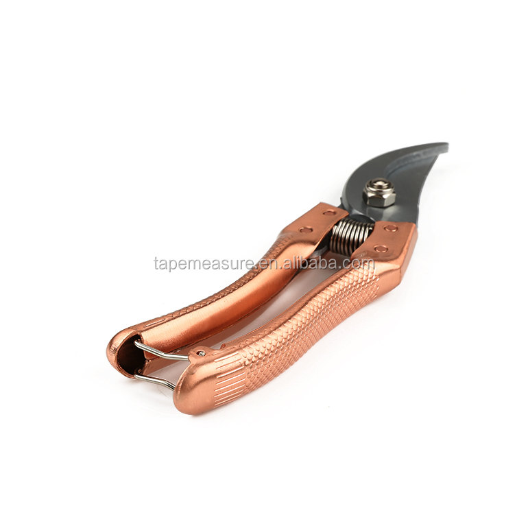 Manual Profesional Metal Metal Handle gunting pemangkasan Untuk Taman