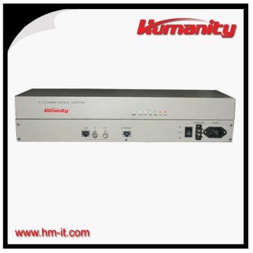 humanity E1 to Ethernet converter Ethernet over E1 protocol converter