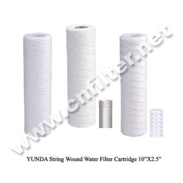 10 Cotton Yarn Woven Cartridge Filter