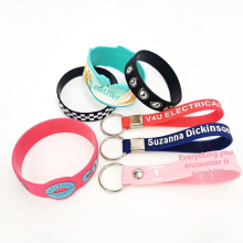 Wholesale Sports Silicone Bracelets: Special-Shaped Activity Rubber Wristbands