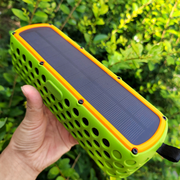 2400mAh Outdoor Waterproof Bluetooth Solar Wireless Speaker