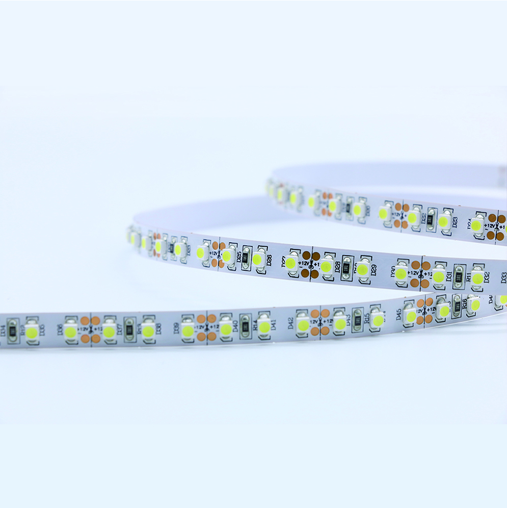 3528SMD 120led DC12V CW الشريط المرن 6000K