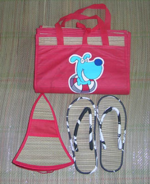 Straw Mat, Beach Mat, Grass Matting, Camping Mat